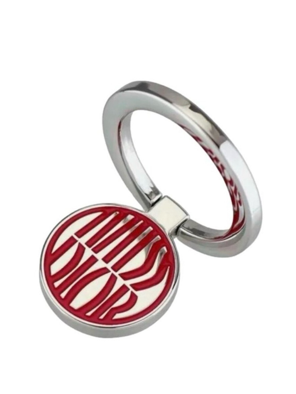Christian Dior Pink & Silver Logo Smartphone Ring Grip MISS DIOR iPhone android